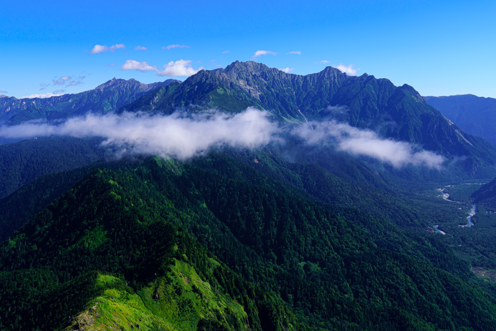 槍・穂高的山嶽風景（岐阜県）