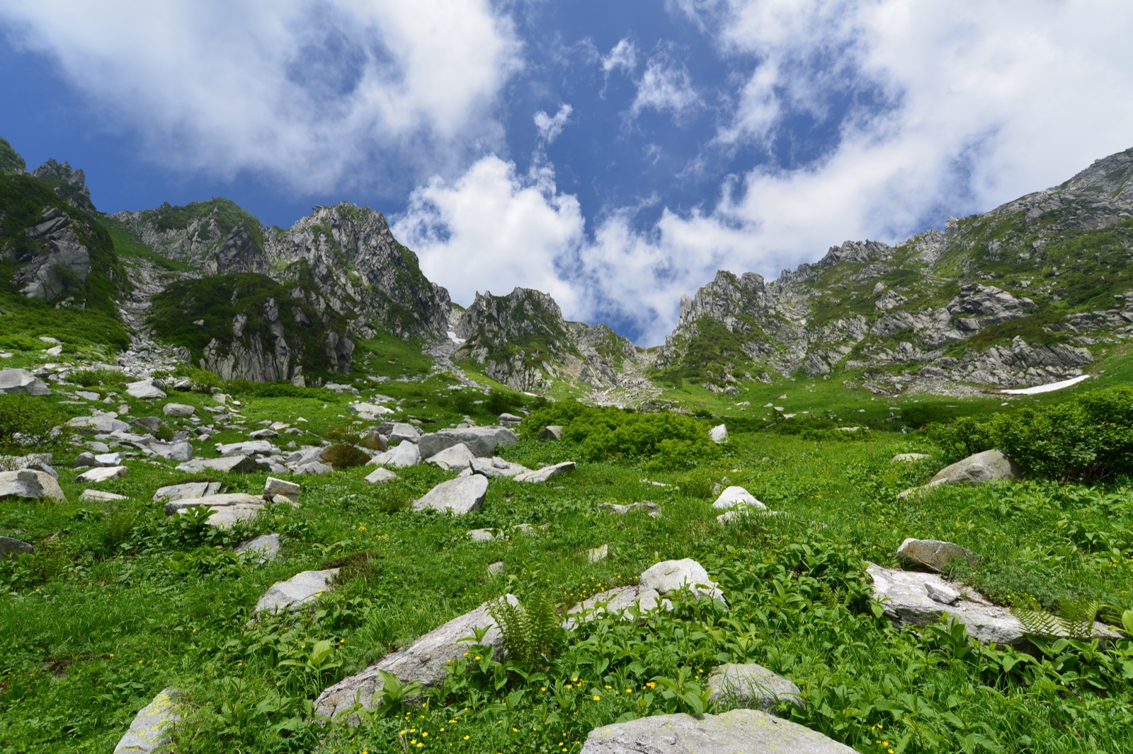 長野縣木曽駒嶽的山嶺風景（長野県）