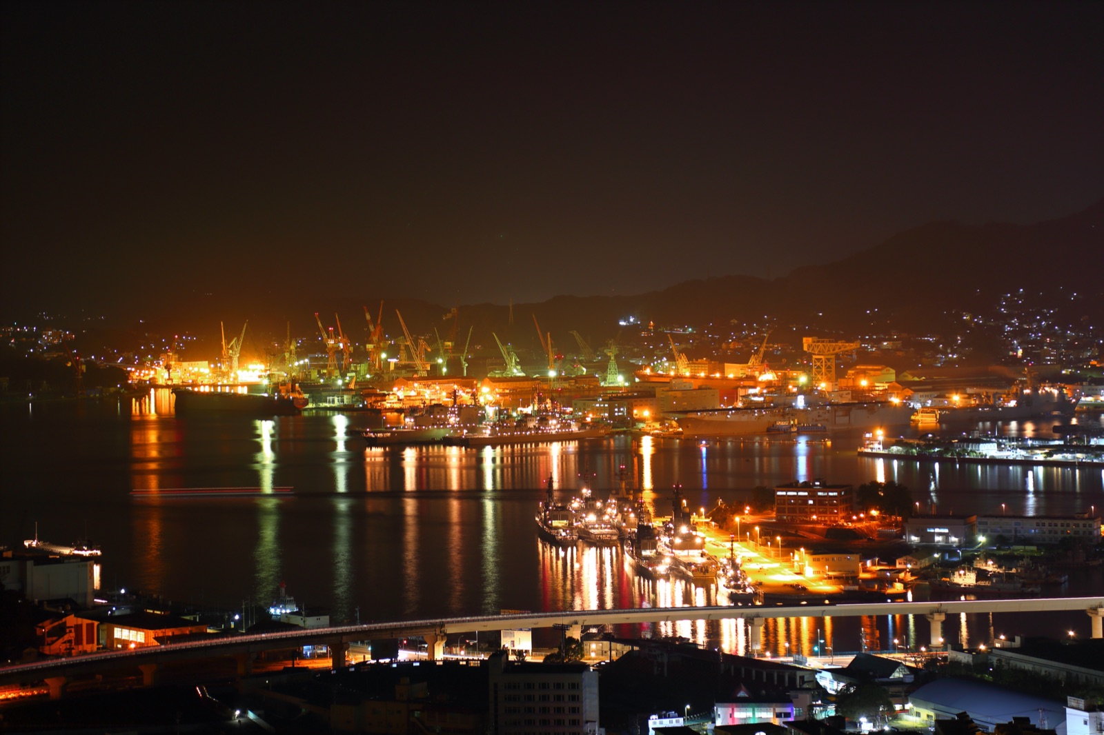 天神山眺望的長崎夜景（長崎県）