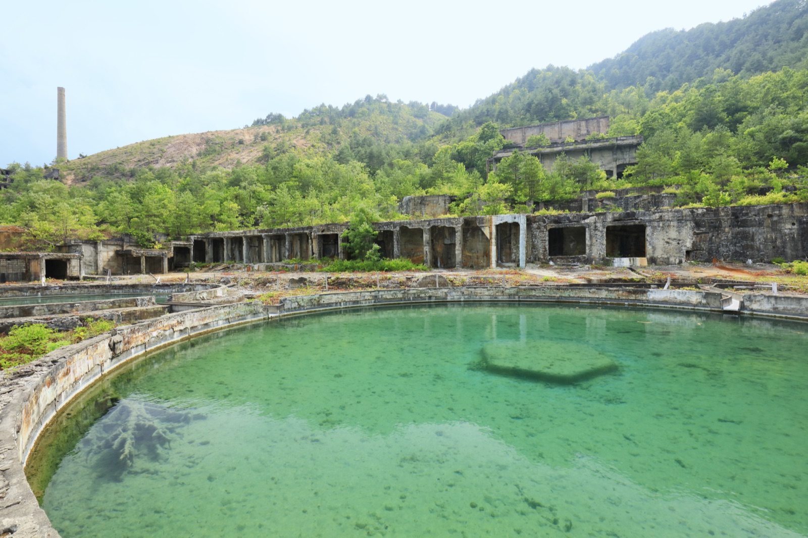 秋田縣鹿角市史跡尾去澤鉱山遺跡（秋田県）