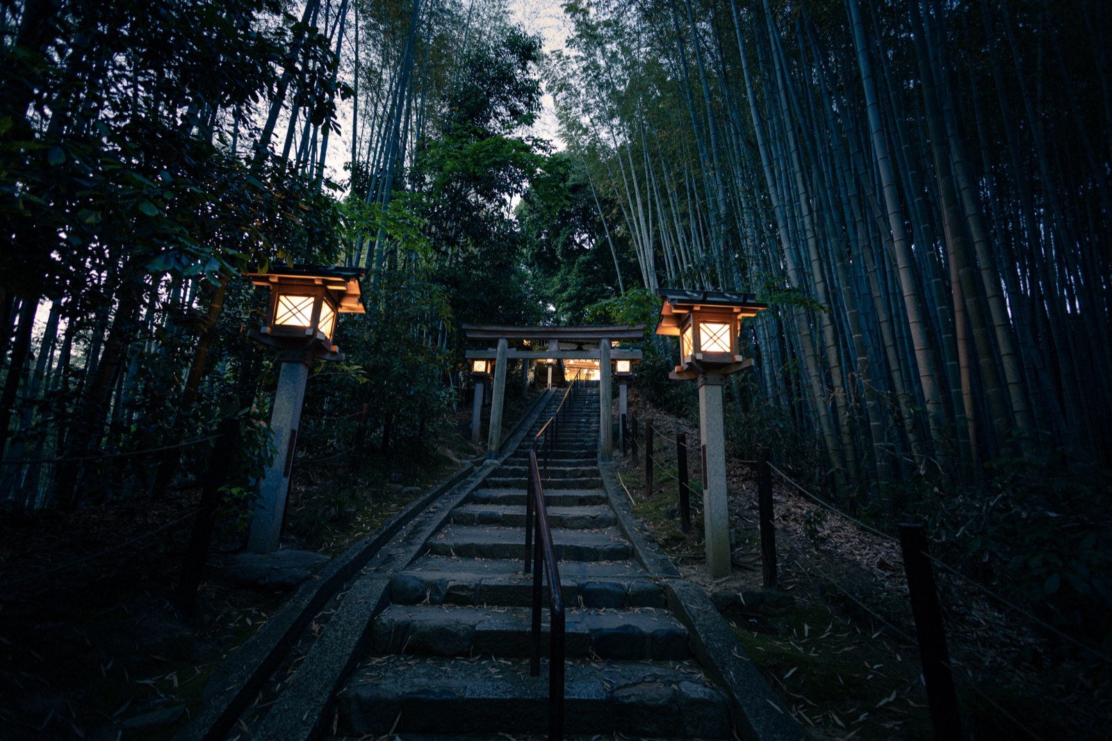 日暮燈火·奈良久延彥神社的靜謐時刻（奈良県）