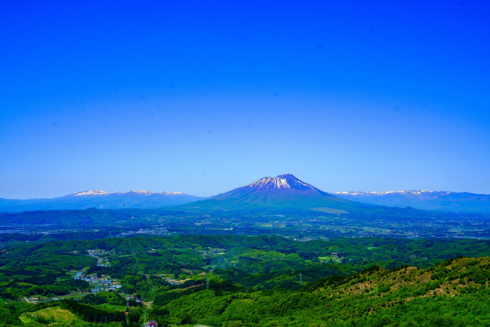天峰山眺望 岩手山的沉靜時刻（岩手県）
