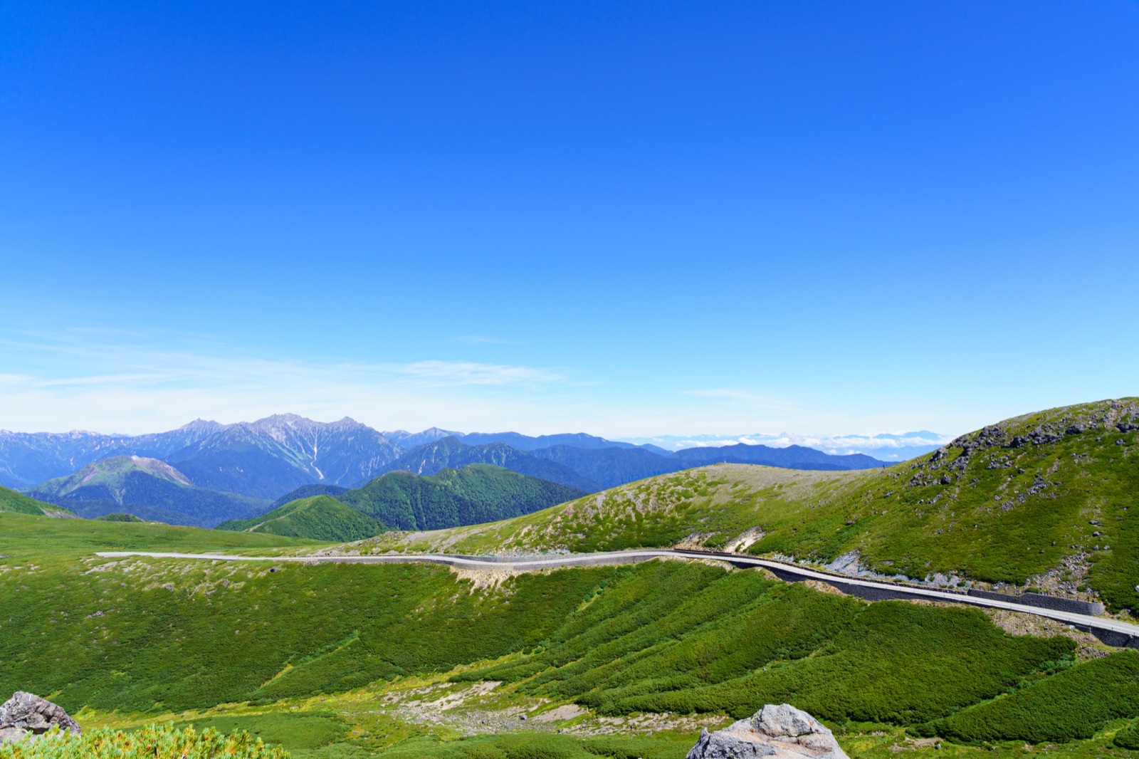 岐阜縣乗鞍嶽的山景風貌（岐阜県）