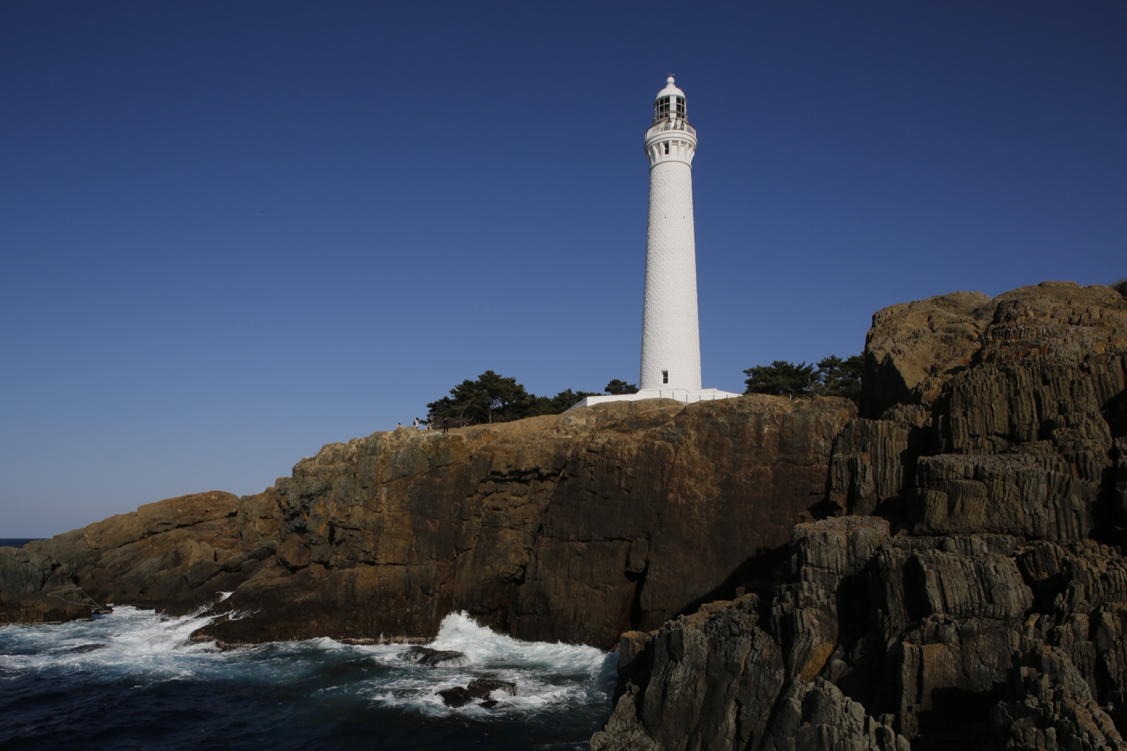 島根縣出雲日御碕燈臺的靜謐身影（島根県）