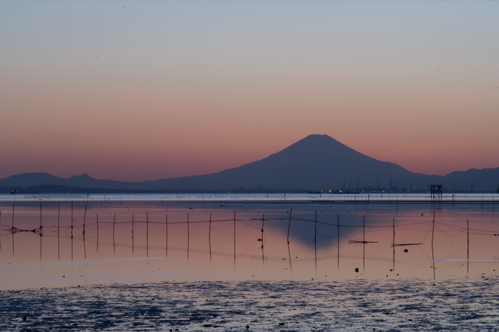 千葉江川海岸：電柱去後，夕暮仍在（千葉県）