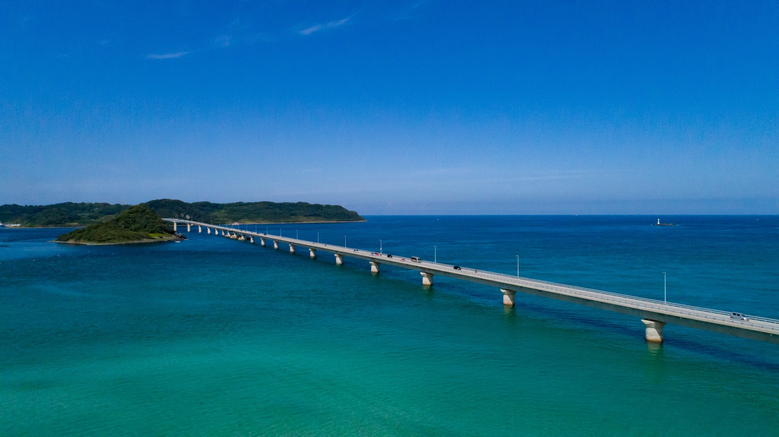 山口縣角島大橋——跨越海峽的壯麗連結（山口県）