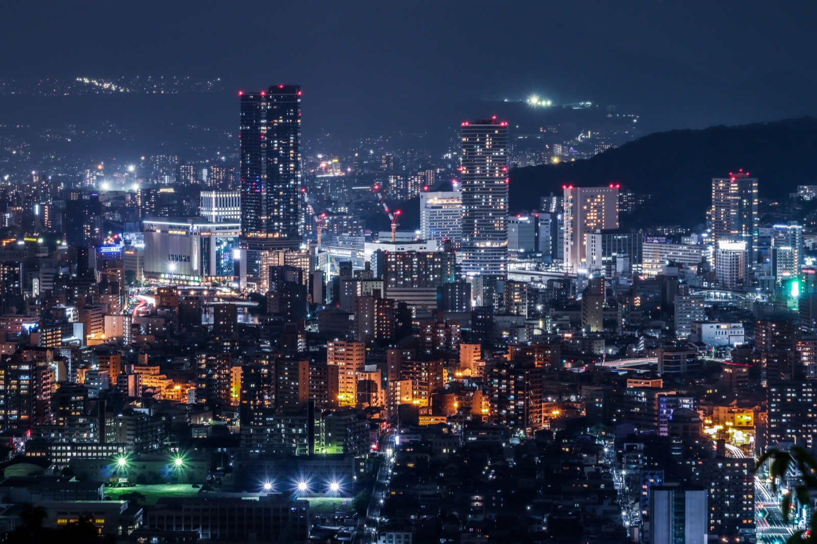 廣島市街夜色（広島県）