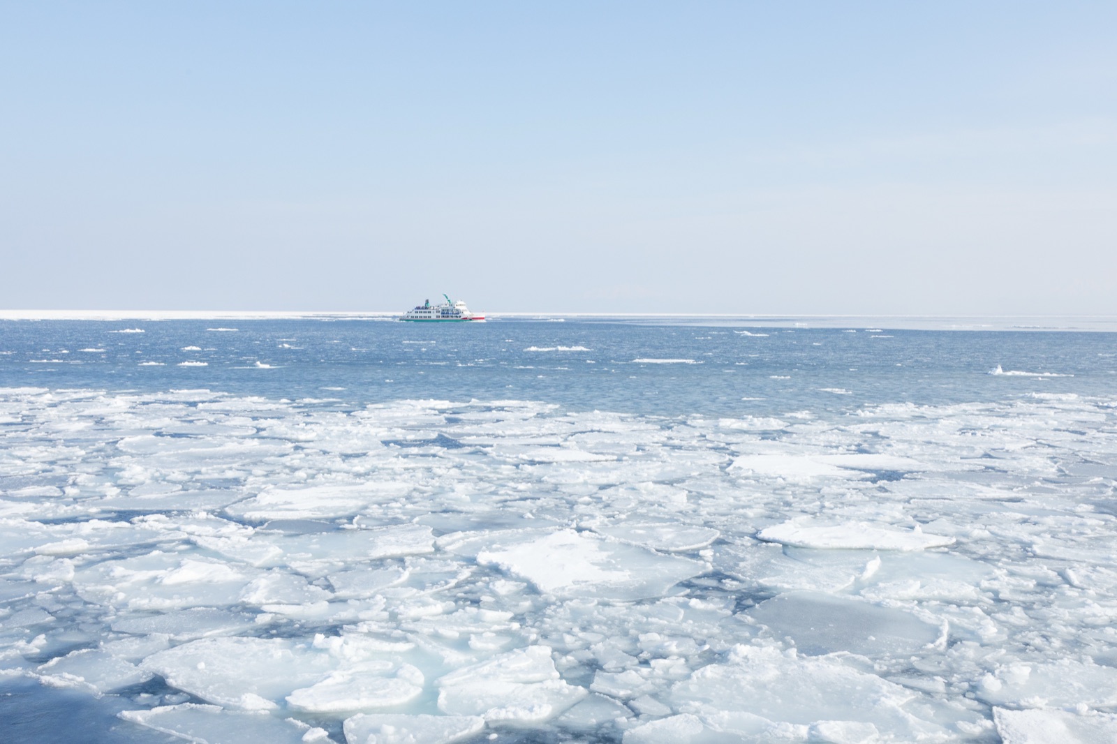網走流冰破冰船極光號的北海道之旅（北海道）
