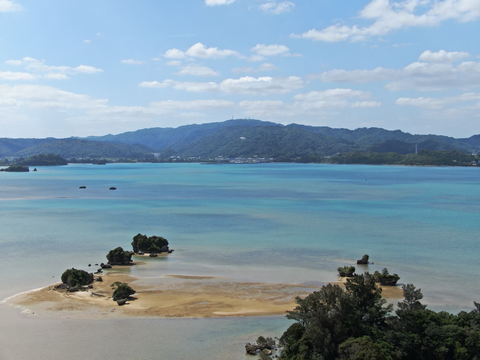 屋我地島眺望 羽地內海的靜謐時刻（沖縄県）