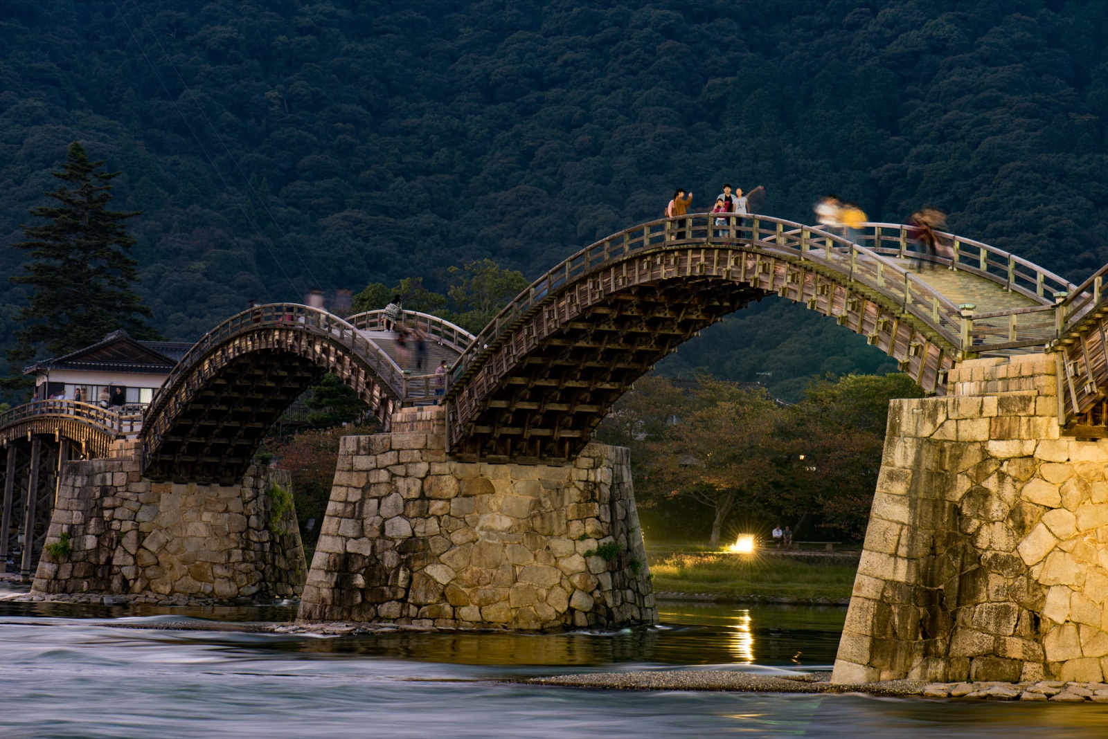 山口縣錦帯橋的靜謐之美（山口県）