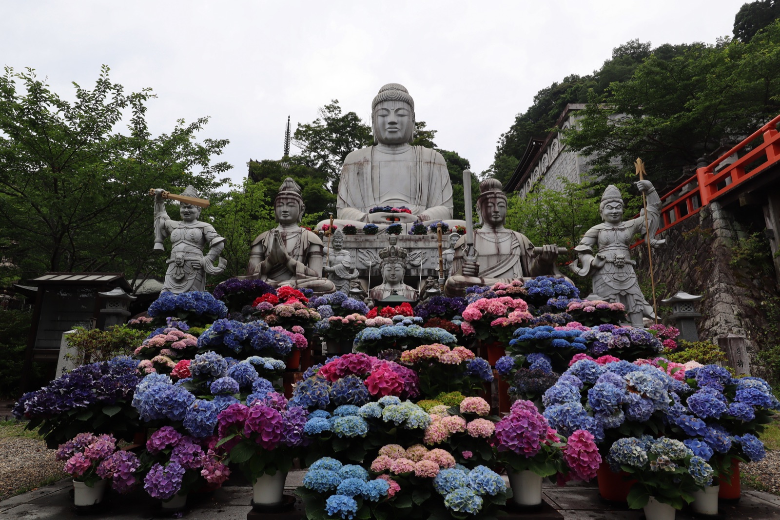 奈良壷阪寺的信仰之地（奈良県）