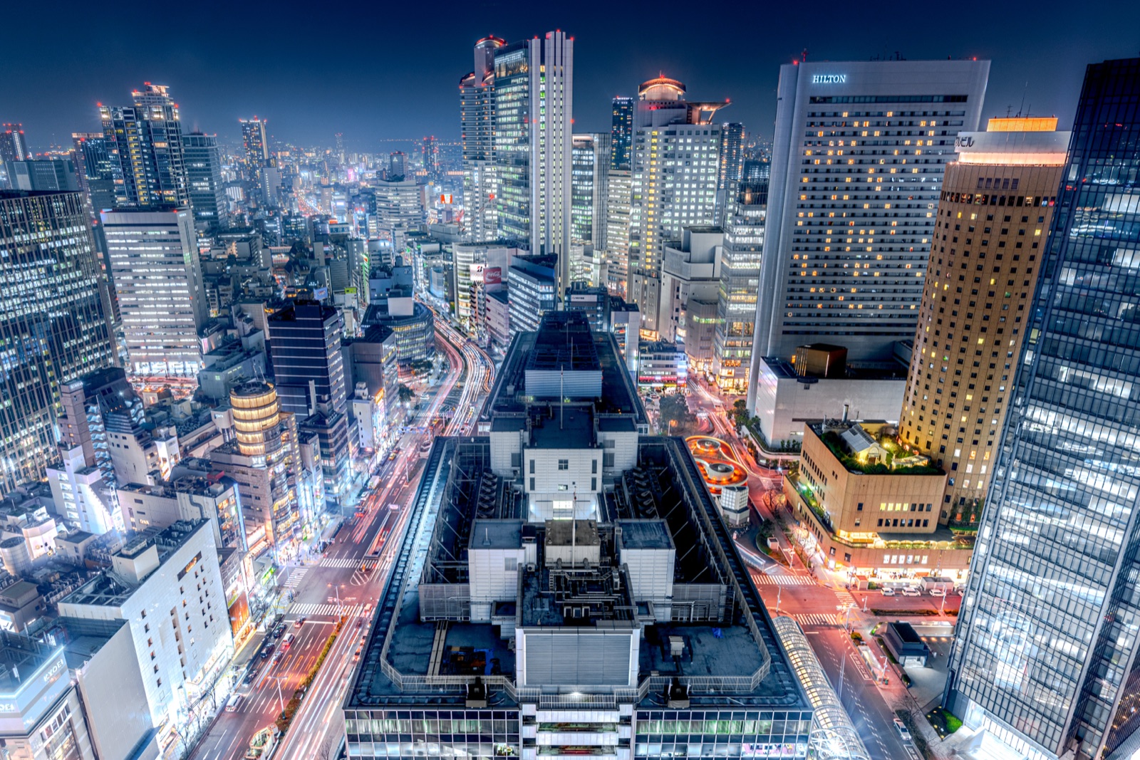 大阪第三大樓 夜色中尋找的光（大阪府）
