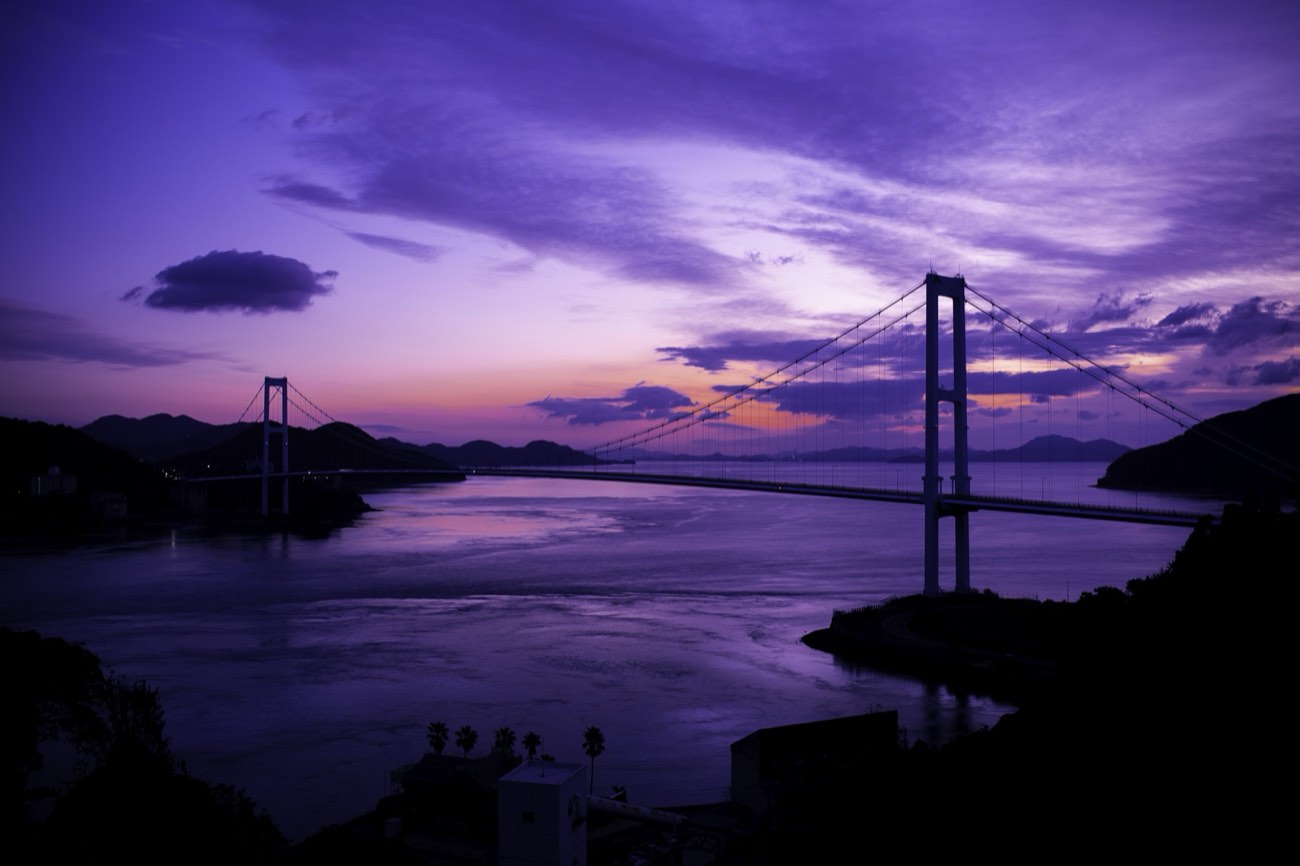 安芸灘大橋晨曦（広島県）