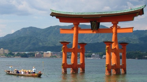 宮島朱色大鳥居 浮於海面的古人智慧（廣島縣）