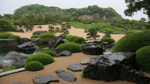 島根足立美術館 枯山水的靜謐尺度（島根縣）