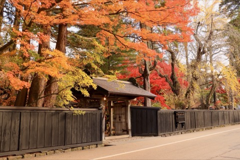 角館武家屋敷通 東北小京都的紅葉景色（秋田縣）