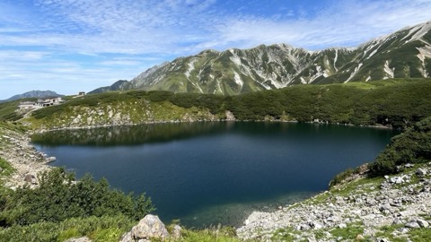 富山縣美寫池的靜謐水影（富山縣）