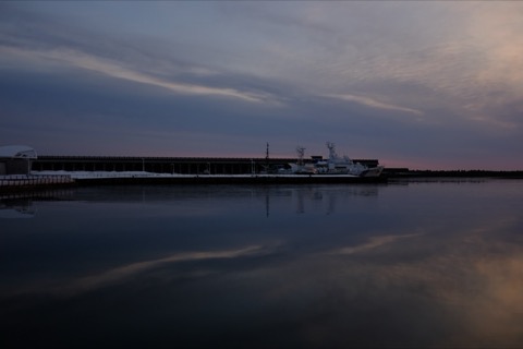 北海道海上天空 清晨時分的寧靜光景（Charlie_or_Y-N 攝）