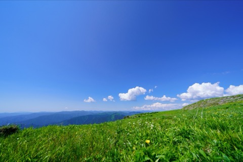 滋賀縣伊吹山的靜謐風景（滋賀縣）