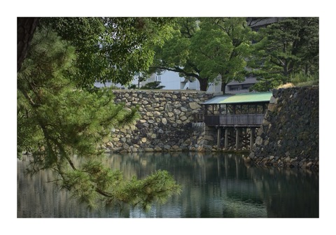 玉藻公園的高松城遺跡（香川縣）
