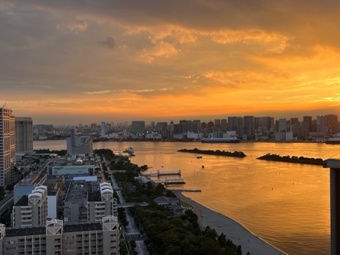 台場夕暮——東京灣畔的光影沉思（東京都）