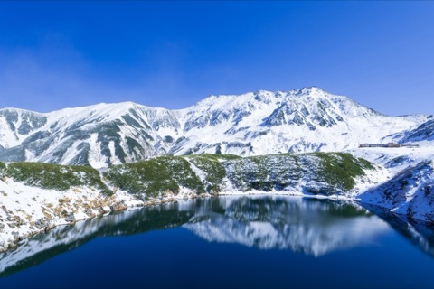 富山縣ミクリガ池的靜謐風景（富山縣）