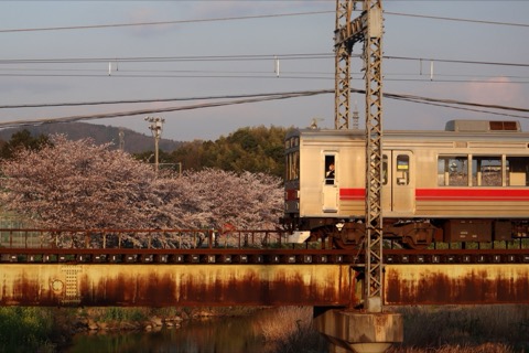 伊賀鐵道穿過三重縣的鐵路風景（三重縣）
