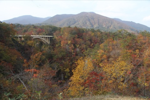 宮城県　秋の鳴子峡
