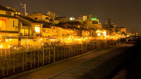 京都先鬥町的靜謐街景（京都府）