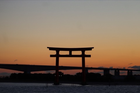 靜岡弁天島海濱公園的海岸風景（靜岡縣）