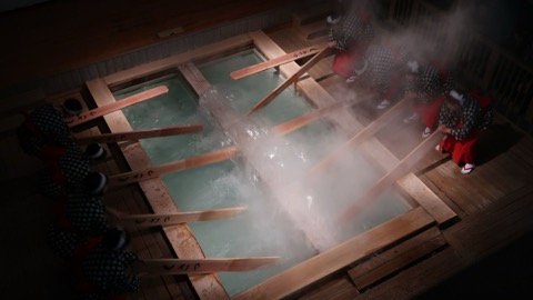 草津温泉のもみ湯