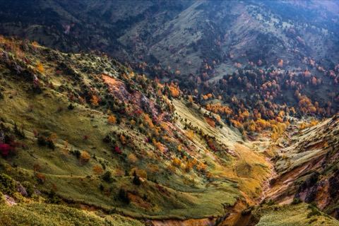 高地的色彩——長野秋日山景（長野縣）