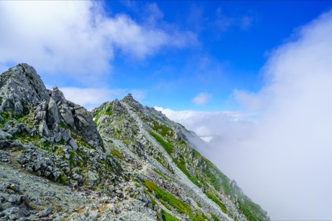 立山的山嶺風景（富山縣）