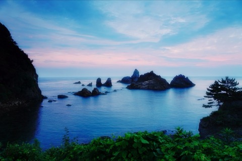 兵庫穴見海岸——四季輪轉的風景（海岸）