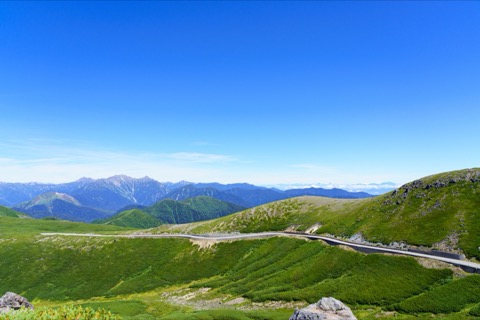 岐阜縣乗鞍嶽的山景風貌（岐阜縣）