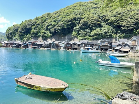 夏の伊根町