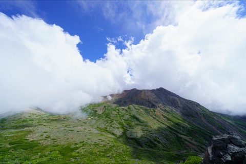 從御嶽山摩利支天山眺望岐阜縣風景（岐阜縣）