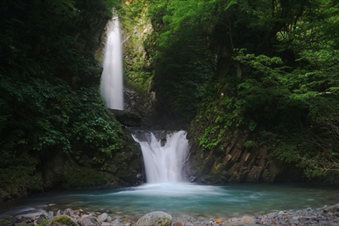 大山東麓的水聲——鳥取大山滝（鳥取縣）
