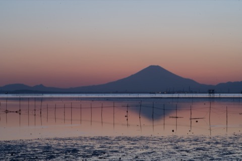 千葉江川海岸：電柱去後，夕暮仍在（千葉縣）