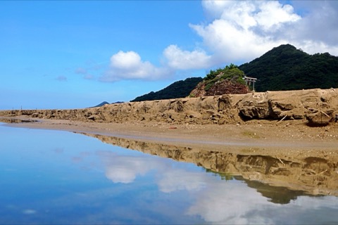 出雲大社之西 神話舞台稻佐濱（島根縣）