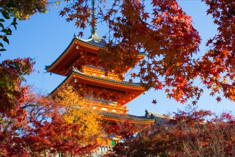 京都清水寺的靜謐時刻（京都府）