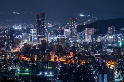 廣島市街夜色（廣島縣）