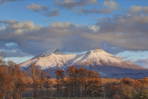 北海道駒嶽 山稜線上的靜默時刻（北海道）