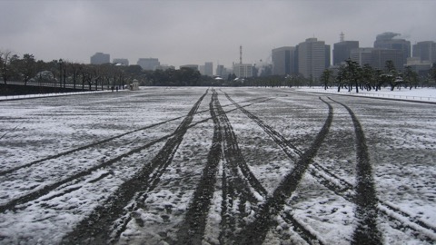 皇居外苑的午時刻 東京都（東京都）