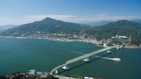 大畠の瀬戸と大島大橋