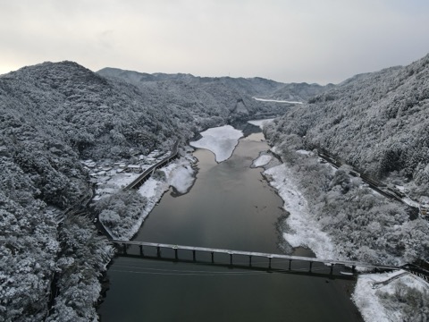 白銀の仁淀川