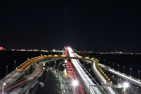 千葉光之筋 海螢展望台的夜景邂逅（千葉縣）