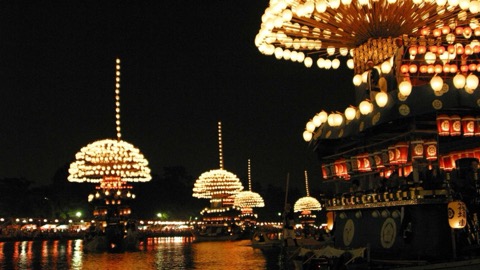 尾張津島天王祭「宵祭」