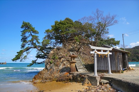 京都蒲井濱的福島神社：海邊的靜謐時光（京都府）