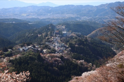 奈良縣吉野山的靜謐風景（奈良縣）
